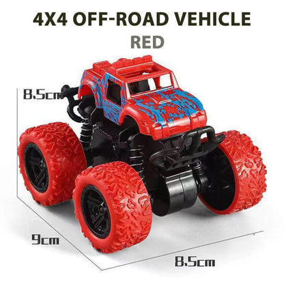 Toy Off-road Vehicle 4-wheel Pull Back Car Buggy Boy Gift