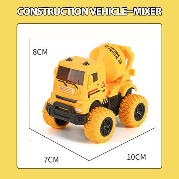 Mini Construction Vehicle Toy Fire Engine Excavator Boy Toy